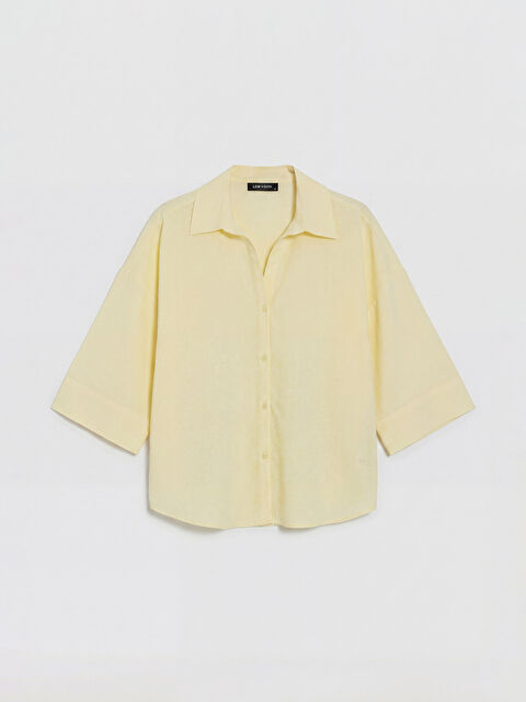 LCW Vision Oversize Poplin Kadın Gömlek