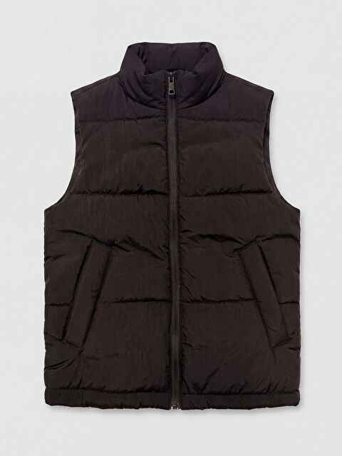 LCW Kids Dik Yaka Erkek Çocuk Şişme Yelek