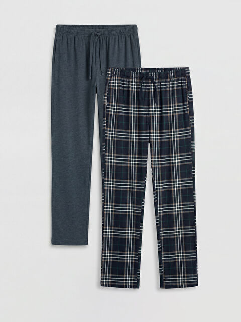 LC WAIKIKI Standart Kalıp Erkek Pijama Altı 2'li - S6P802Z8-LSJ