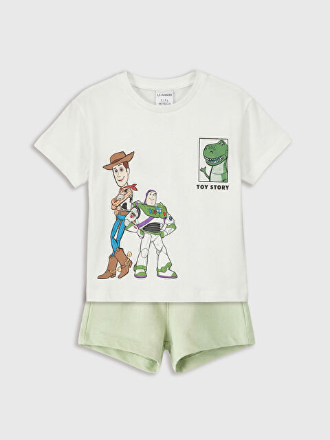 LCW baby Toy Story Baskılı Erkek Bebek Takım - S6P813Z1-FDU