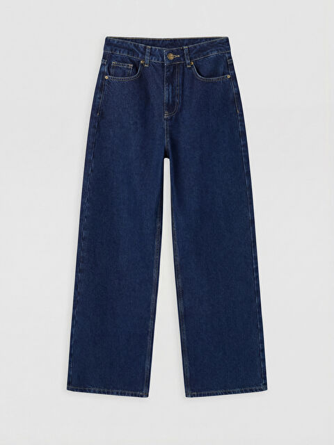 Soulife Wideleg Kadın Jean Pantolon