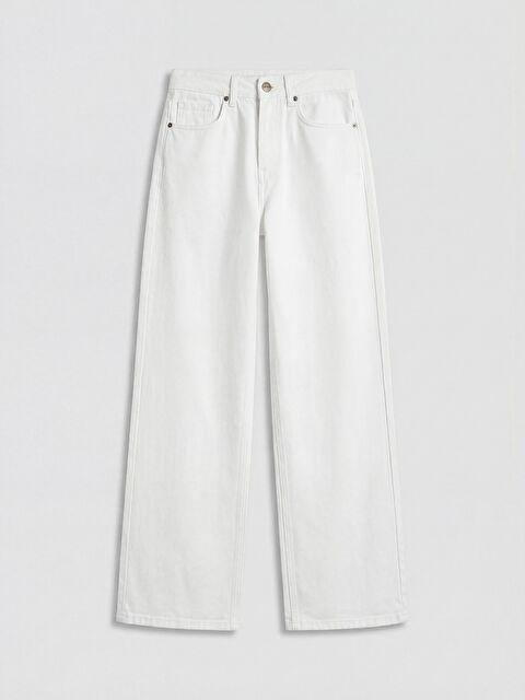 Soulife Wideleg Kadın Jean Pantolon