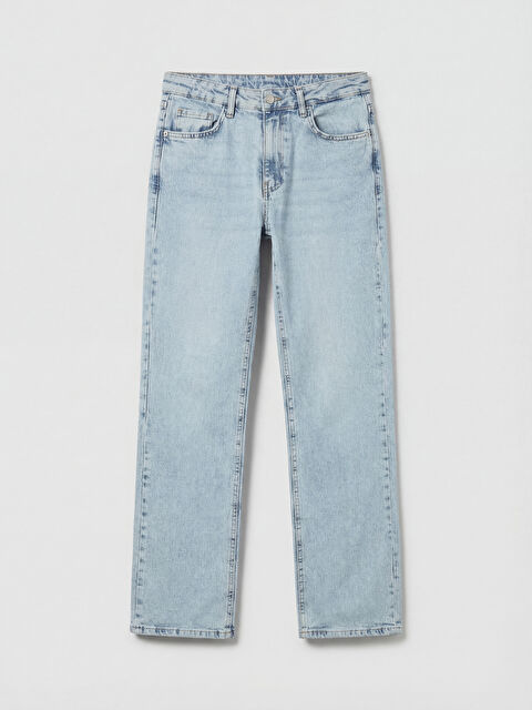 LCW Jeans Normal Bel Straight Fit Kadın Jean Pantolon - S6P899Z8-311