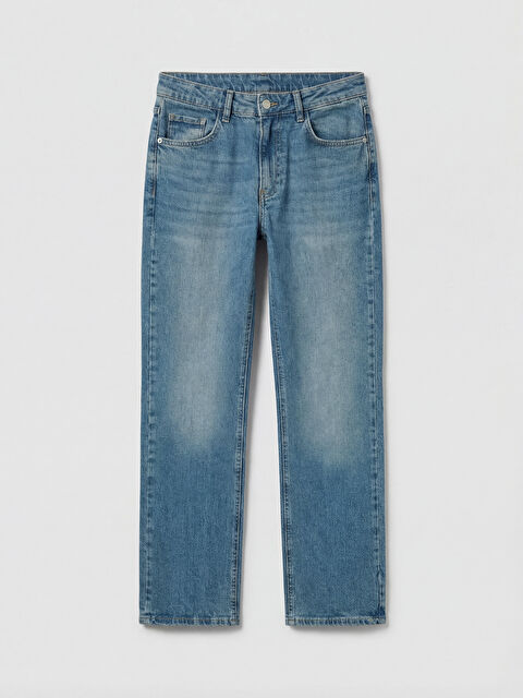 LCW Jeans Normal Bel Straight Fit Kadın Jean Pantolon - S6P899Z8-JVU
