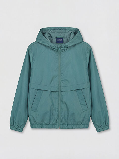 LCW Kids Su İtici Kapüşonlu Erkek Çocuk Yağmurluk - S6P932Z4-H5W
