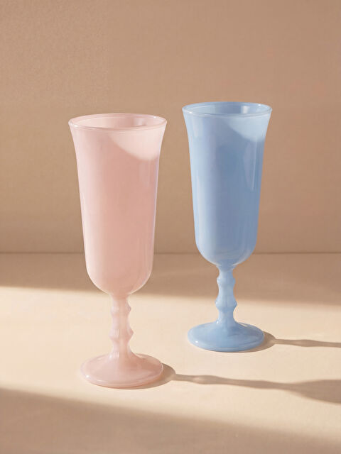 LCW HOME Ayaklı Cam Su Bardağı 120 ml 2'li - S6P980Z8-M0T