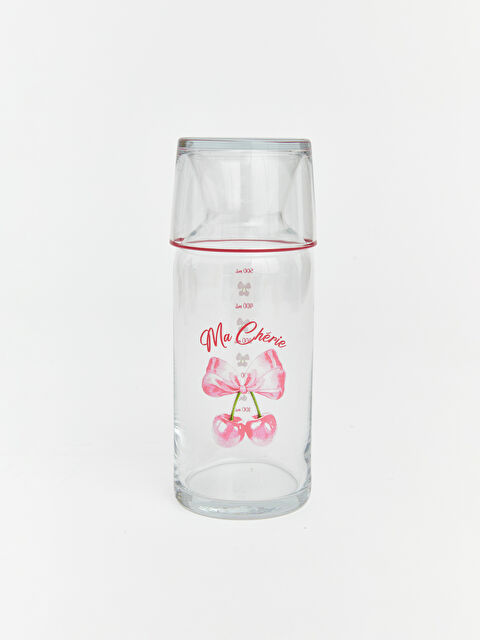 LCW HOME Baskılı Cam Su Şişesi 700 ml