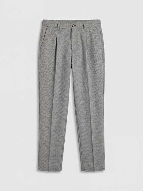 SOUTHBLUE Regular Fit Erkek Dokulu Pileli Pantolon