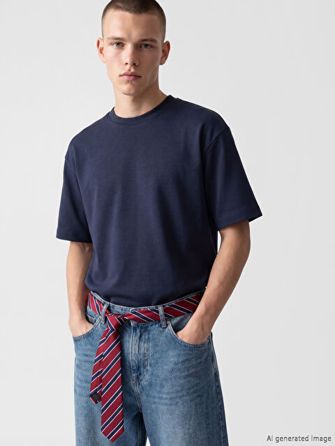 XSIDE Regular Fit Bisiklet Yaka Erkek Tişört