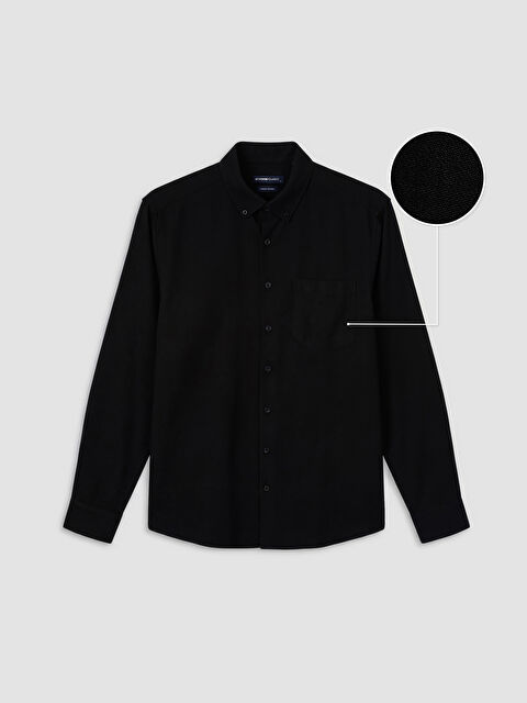 LCWAIKIKI Classic Regular Fit Erkek Dokulu Gömlek