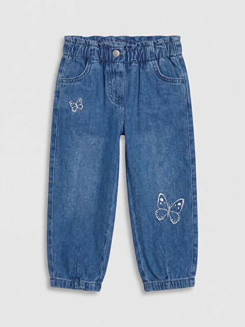 LC WAIKIKI Relax Fit Kız Bebek Jean Pantolon