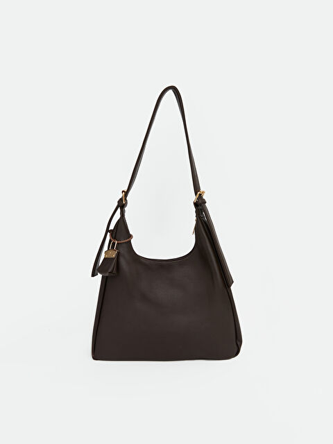 LCW ACCESSORIES Deri Görünümlü Kadın Omuz Çantası