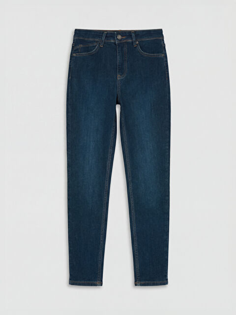 LCWAIKIKI Classic Slim Mom Kadın Jean Pantolon