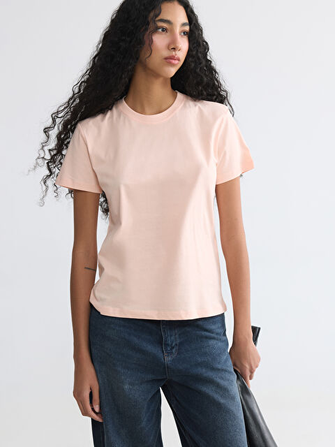 XSIDE Bisiklet Yaka Kadın Tişört