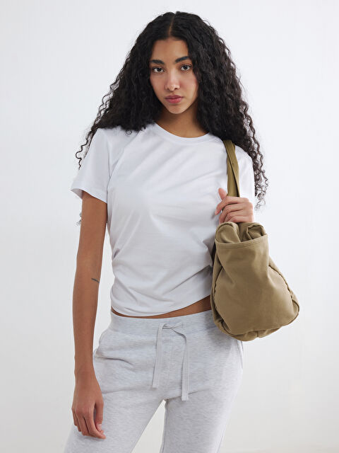 XSIDE Bisiklet Yaka Kadın Tişört