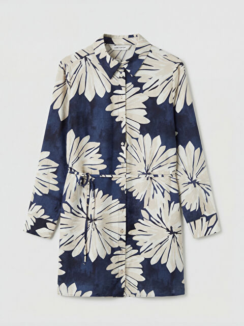 LCW EVERYDAY Çiçekli Kadın Gömlek Tunik - S6Q361Z8-LS3
