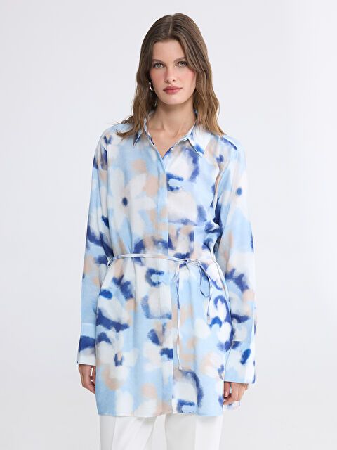 LCW EVERYDAY Batik Desenli Kadın Gömlek Tunik - S6Q362Z8-LQQ