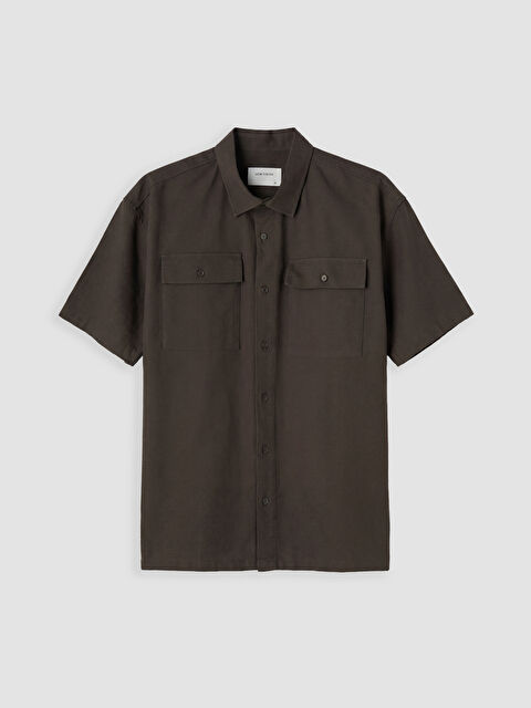 LCW Vision Regular Fit Çift Cepli Erkek Gömlek