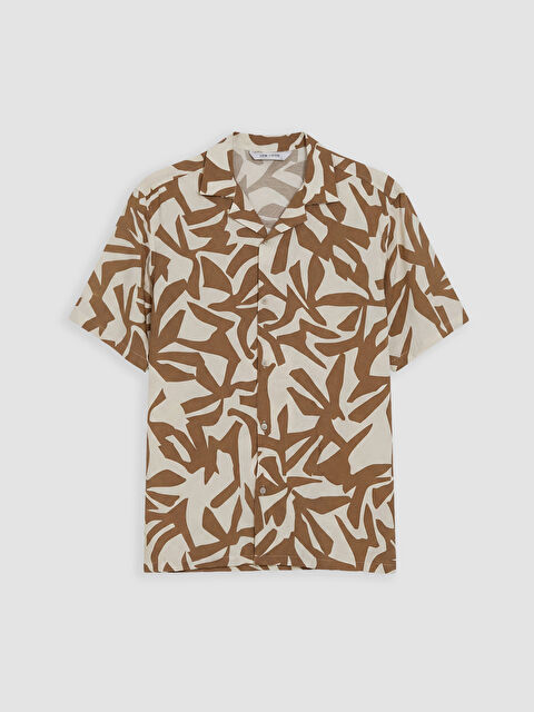 LCW Vision Regular Fit Desenli Erkek Gömlek