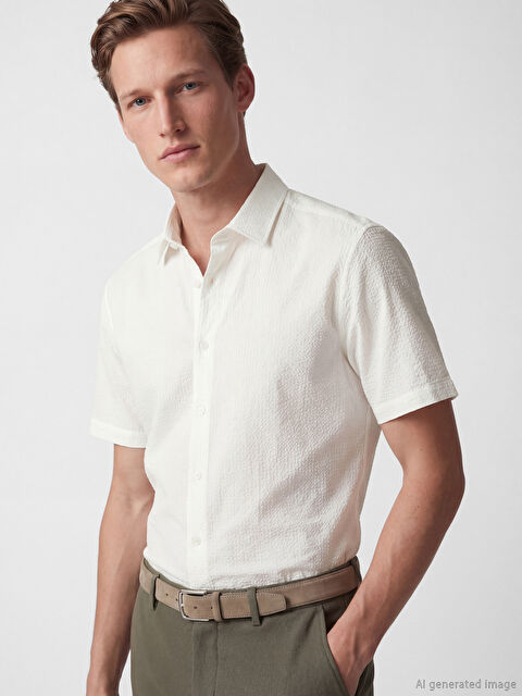 SOUTHBLUE Regular Fit Erkek Gömlek - S6Q428Z8-R9J