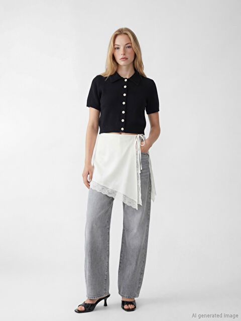 LCW ACCESSORIES Dantelli Kadın Bel Aksesuarı