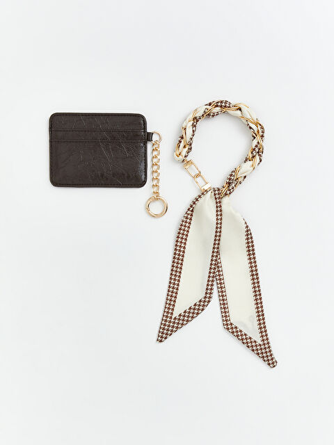 LCW ACCESSORIES Çanta Charmı ve Kadın Cüzdan - S6Q475Z8-HML