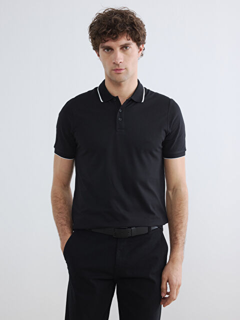 LCWAIKIKI Classic Polo Yaka Pike Erkek Tişört