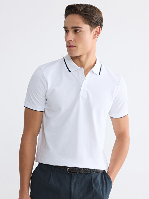 LCWAIKIKI Classic Polo Yaka Pike Erkek Tişört
