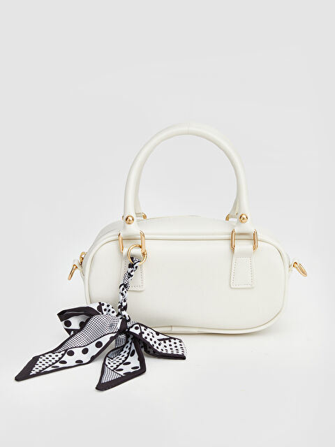 LCW ACCESSORIES Deri Görünümlü Fularlı Kadın Omuz Çantası - S6Q544Z8-FFB