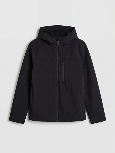 LCW Kids Kapüşonlu Erkek Çocuk Yağmurluk - S6Q618Z4-CVL