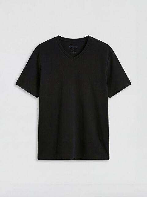 LCWAIKIKI Classic V Yaka Erkek Tişört - S6Q635Z8-CVL