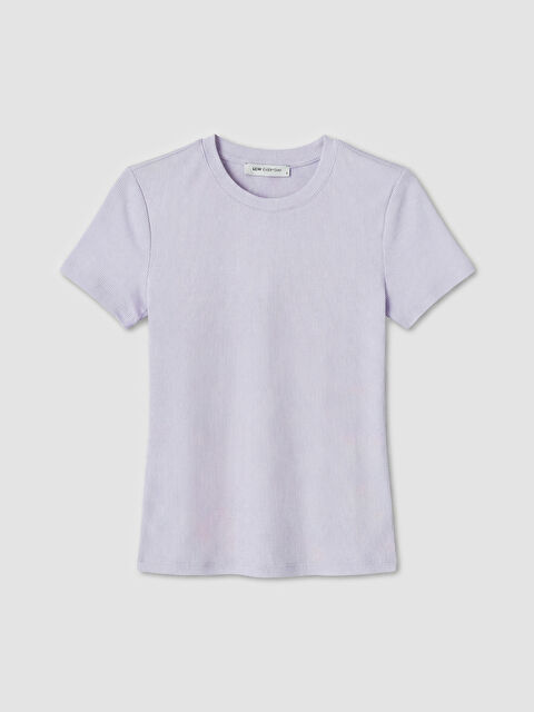 LCW EVERYDAY Bisiklet Yaka Kadın Tişört