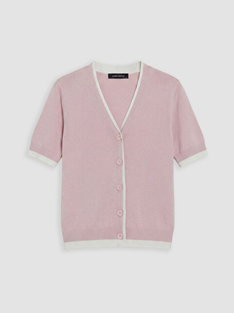 LCW Vision V Yaka Kadın Triko Hırka