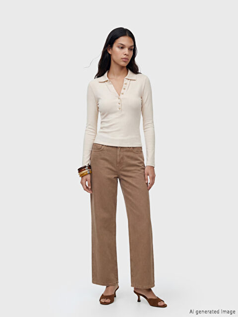 LCW Jeans Boyfriend Fit Kadın Jean Pantolon