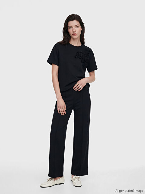 LCW Comfort Yüksek Bel Soft Touch Kadın Eşofman Altı