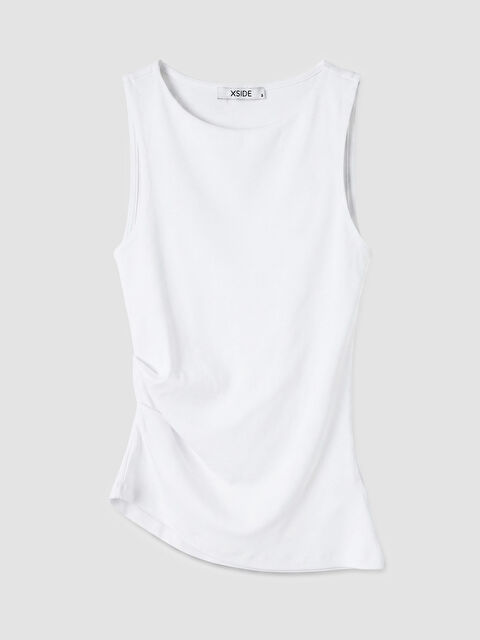 XSIDE Bisiklet Yaka Büzgülü Kadın Atlet