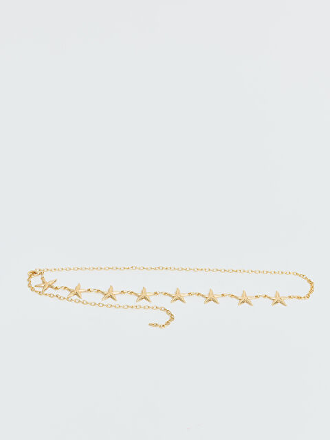 LCW ACCESSORIES Kadın Yıldız Figürlü Zincir Kemer