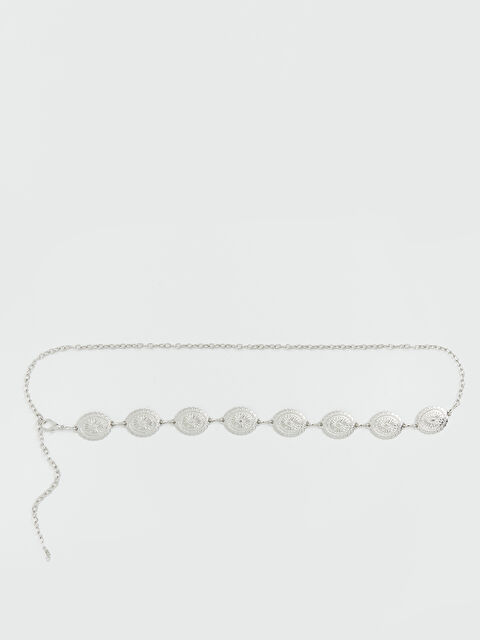 LCW ACCESSORIES Madalyon Detaylı Kadın Zincir Kemer