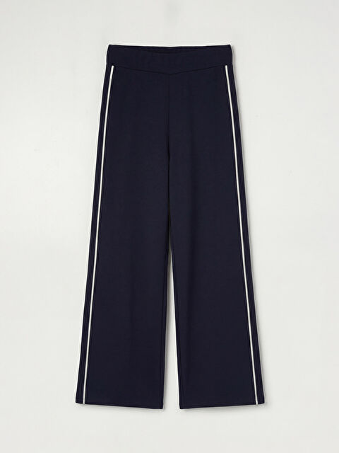 LCW Modest Şeritli Soft Touch Kadın Eşofman Altı