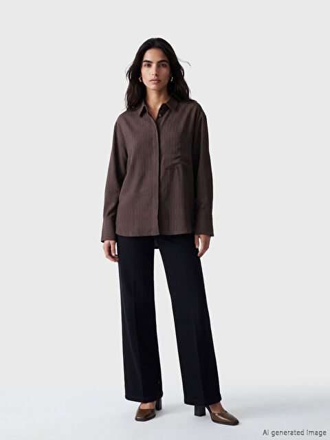 LCW Jeans Wideleg Kadın Jean Pantolon - S6R112Z8-327