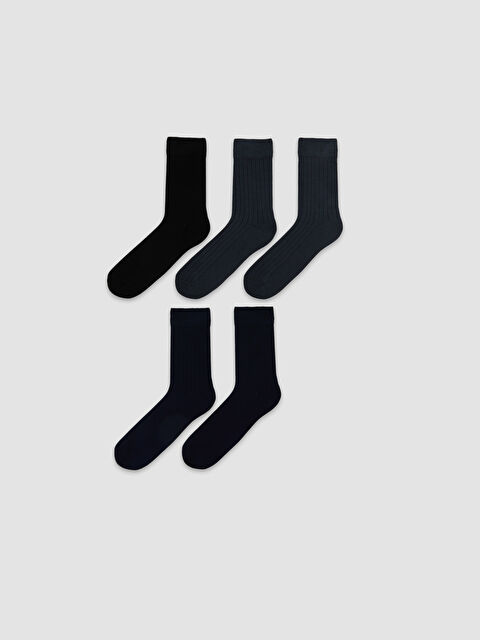 LCW ACCESSORIES Bambu Erkek Soket Çorap 5'li - S6R115Z8-K00