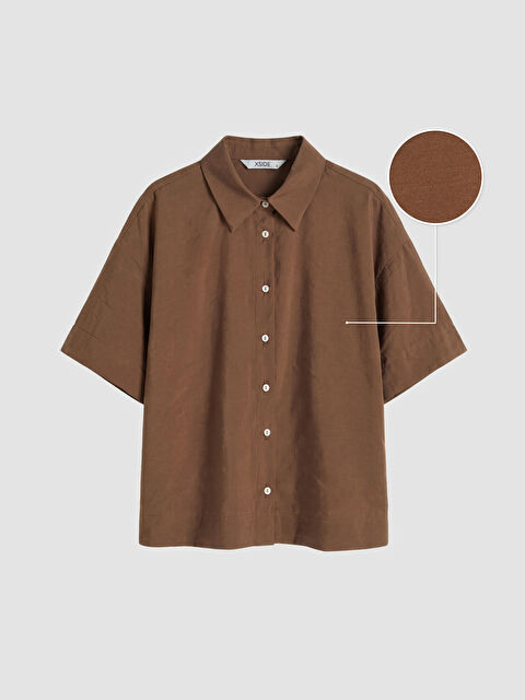 LCW Vision Modal Karışımlı Kadın Gömlek