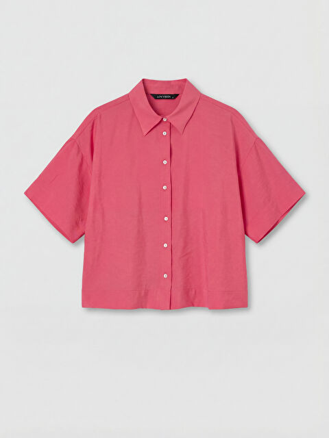 LCW Vision Modal Karışımlı Kadın Gömlek