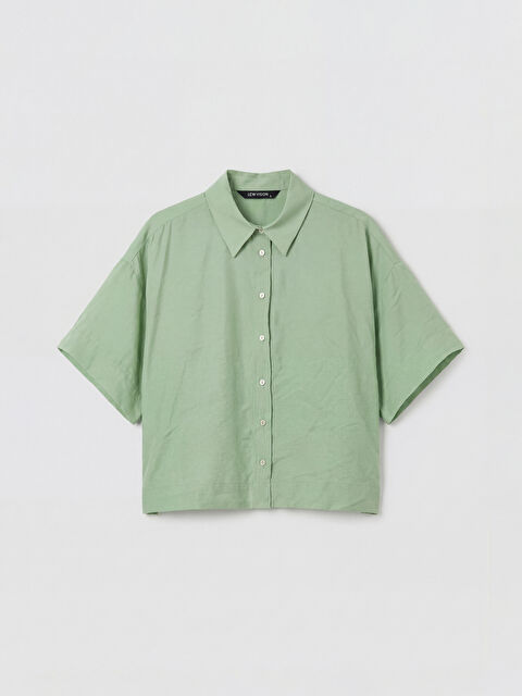 LCW Vision Modal Karışımlı Kadın Gömlek