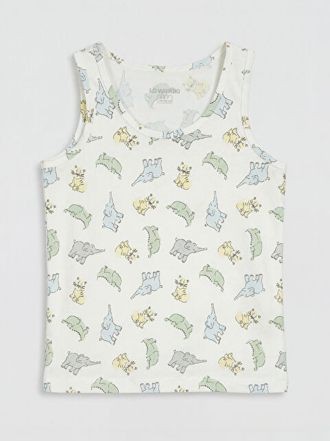 LCW Kids Bisiklet Yaka Erkek Çocuk Atlet