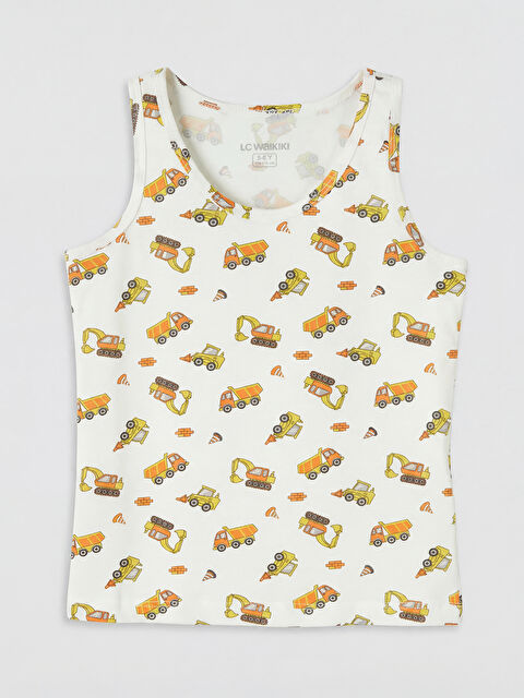 LCW Kids Bisiklet Yaka Erkek Çocuk Atlet