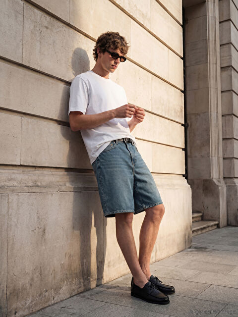 XSIDE Standart Kalıp Erkek Jean Şort