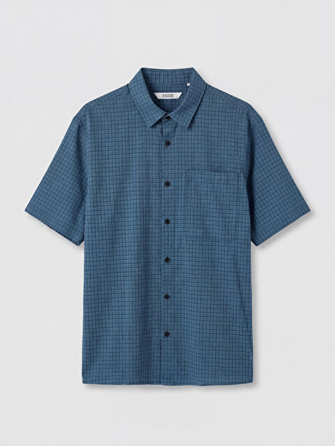 XSIDE Regular Fit Ekose Erkek Gömlek - S6R480Z8-LN6