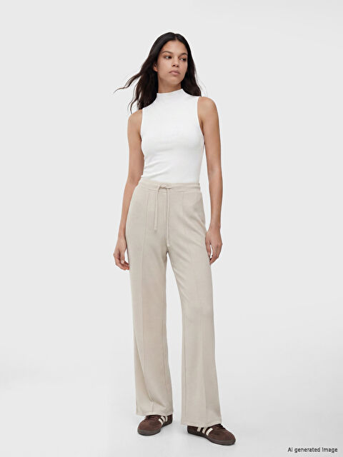 LCW Vision İspanyol Paça Soft Touch Kadın Eşofman Altı