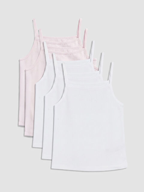 LCW Kids Basic Kız Çocuk Atlet